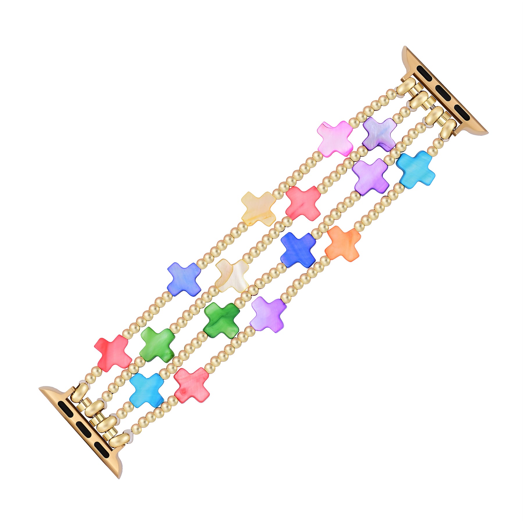 Bracelet Apple Watch extensible Chakra Cross