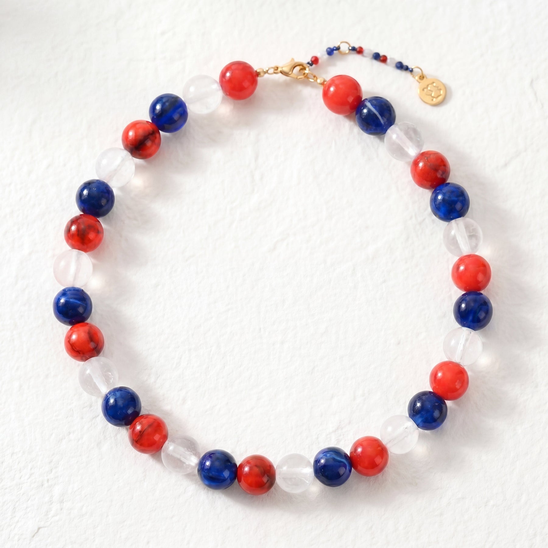 Collier perlé Chunky America 250