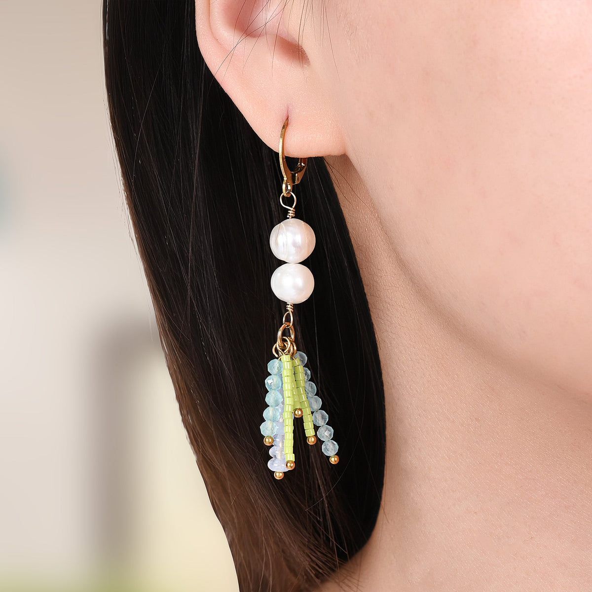 Boucles d'oreilles Celestial Jade