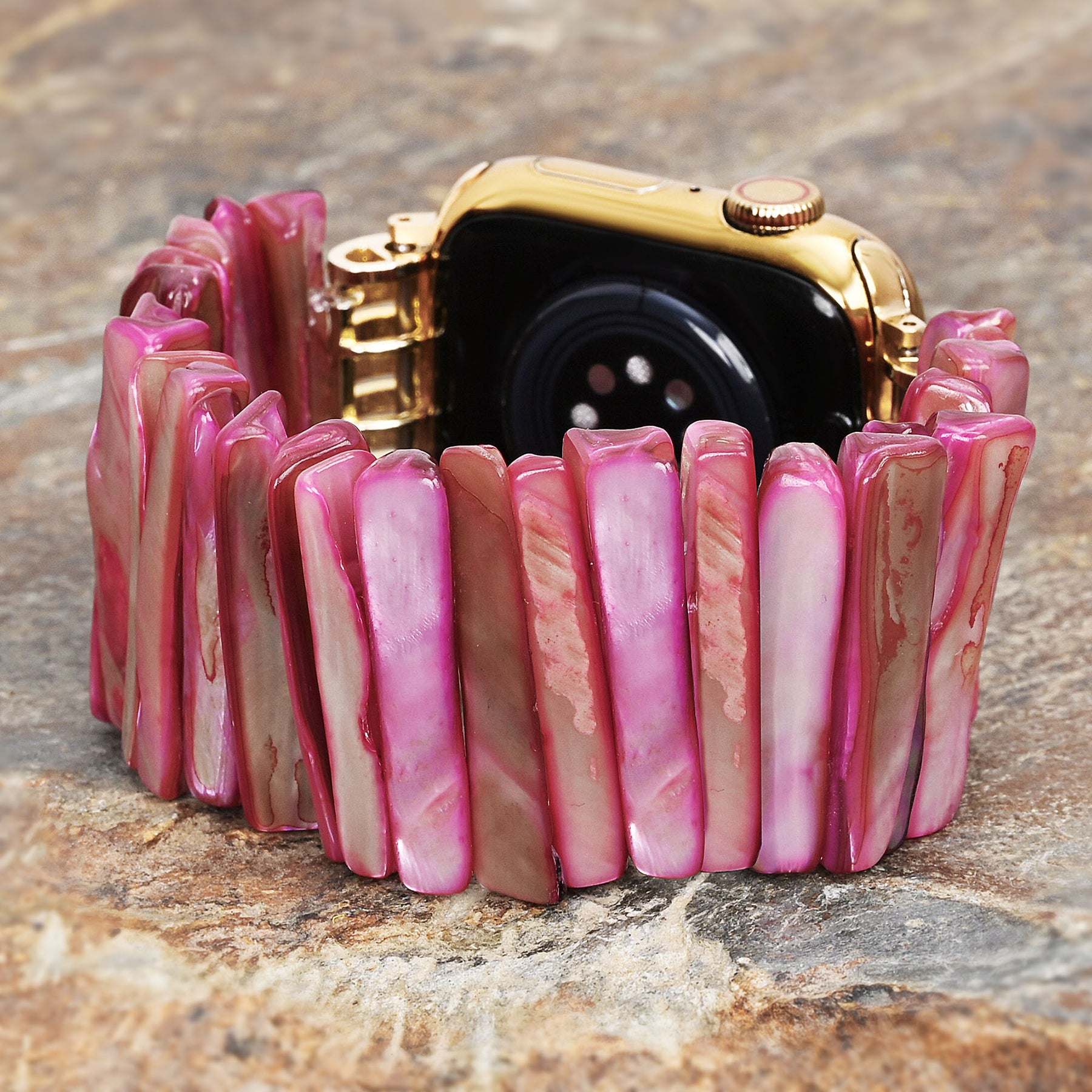 Bracelet extensible Imperial Orchid Shell pour Apple Watch