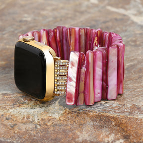 Bracelet extensible Imperial Orchid Shell pour Apple Watch