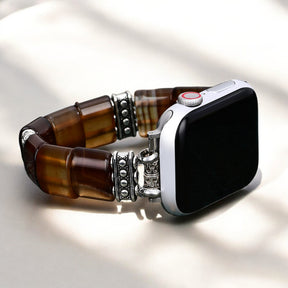 Bracelet extensible en agate dune éthérée pour Apple Watch