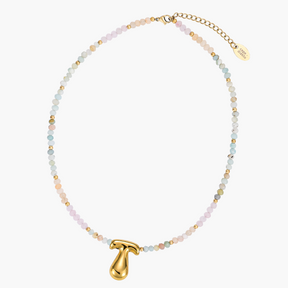 Collier Initial en Bulles Pastel