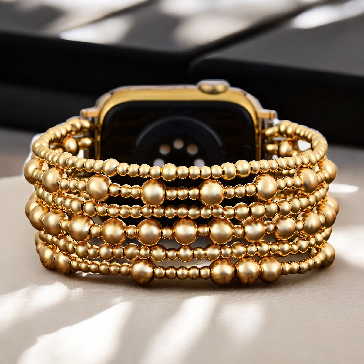 Bracelet Golden Demure Stretch pour Apple Watch
