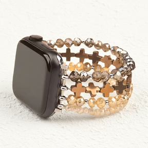 Bracelet Apple Watch en jaspe Imperial Earth