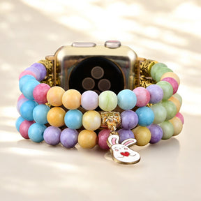 Bracelet extensible Pastel Paradise pour Apple Watch