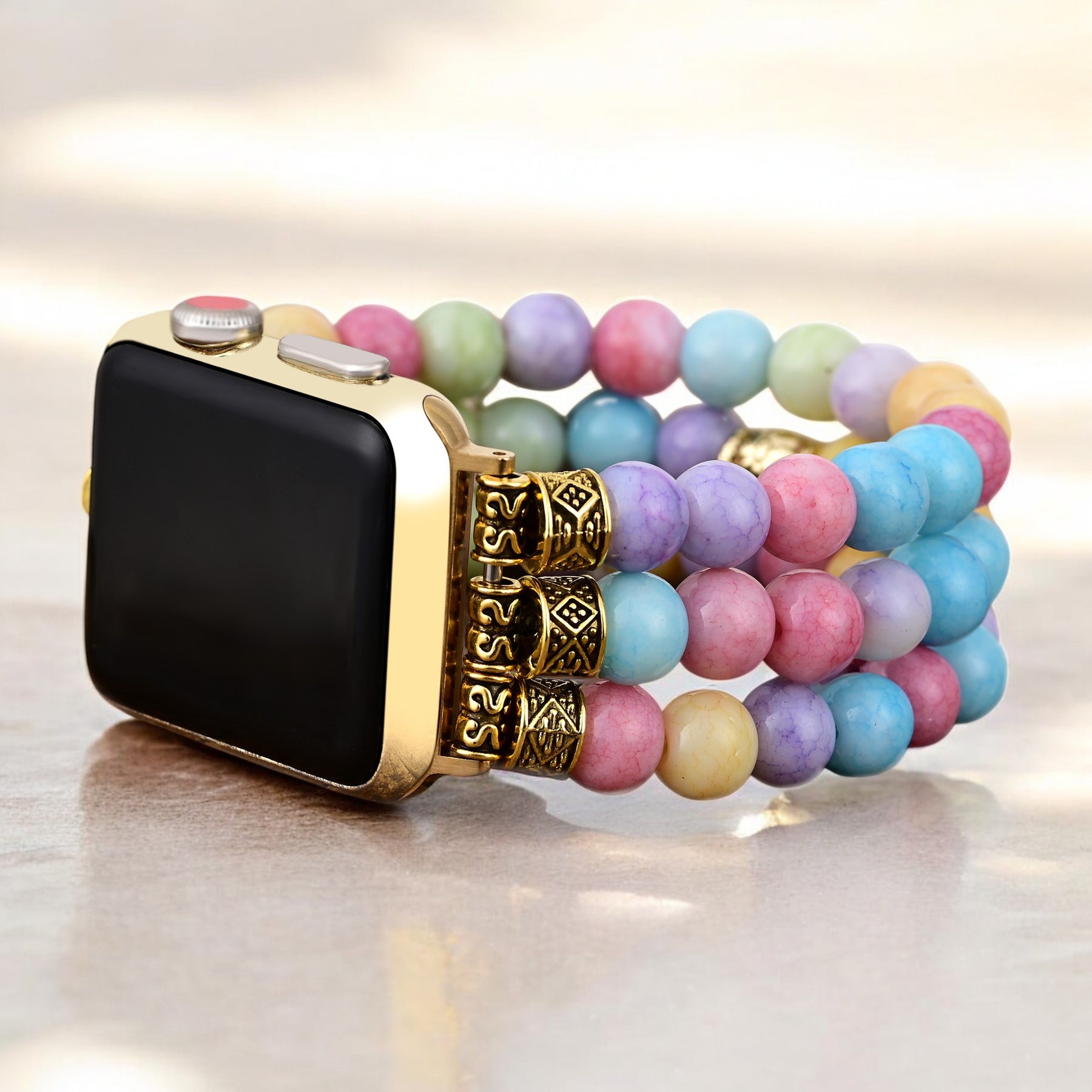 Bracelet extensible Pastel Paradise pour Apple Watch