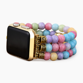 Bracelet Apple Watch extensible Pastel Paradise