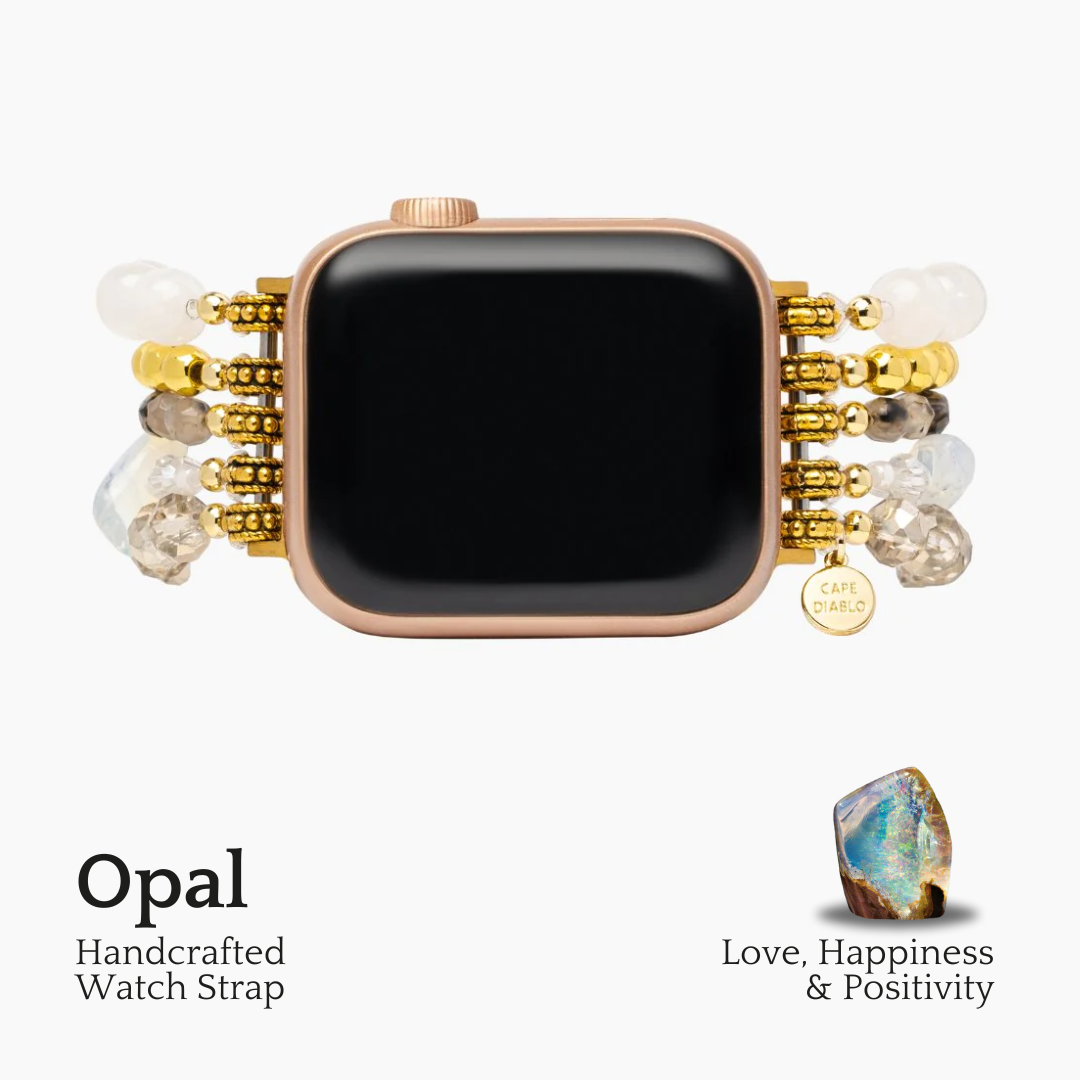 Bracelet Apple Watch en Stretch Glamour Sterling