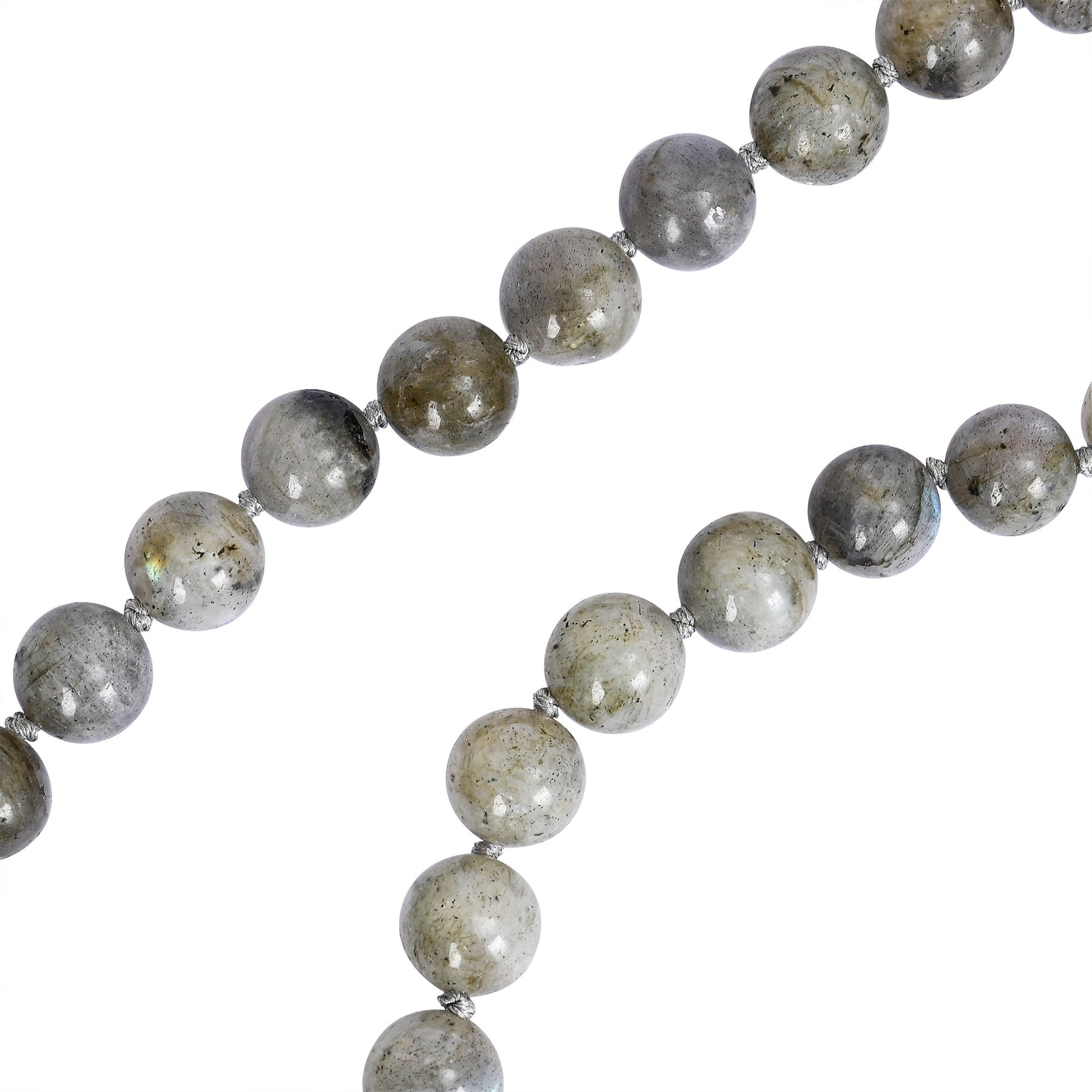 Collier ras-du-cou en labradorite mystique