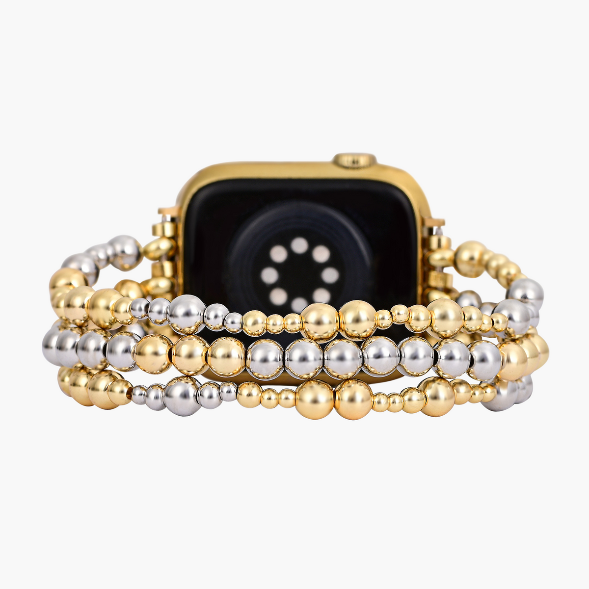 Bracelet extensible Apple Watch en or sterling