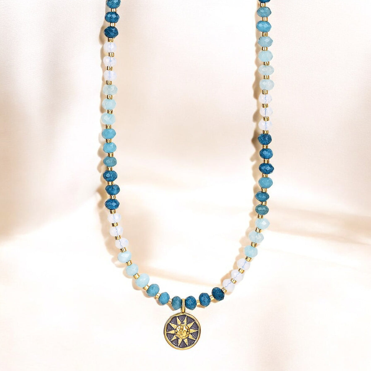Collier d'Harmonie en Hématite Intense