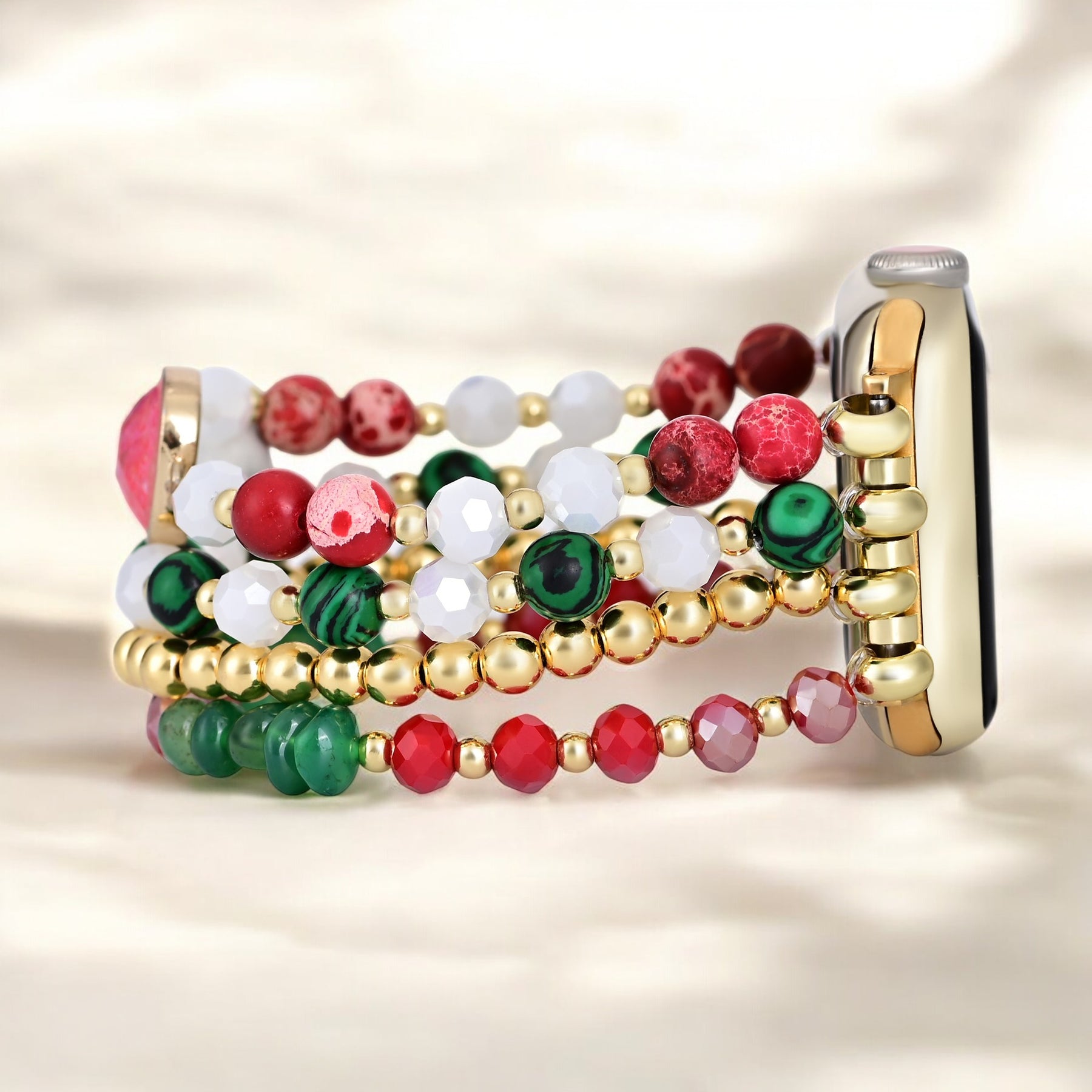 Bracelet extensible Holiday Gem pour Apple Watch