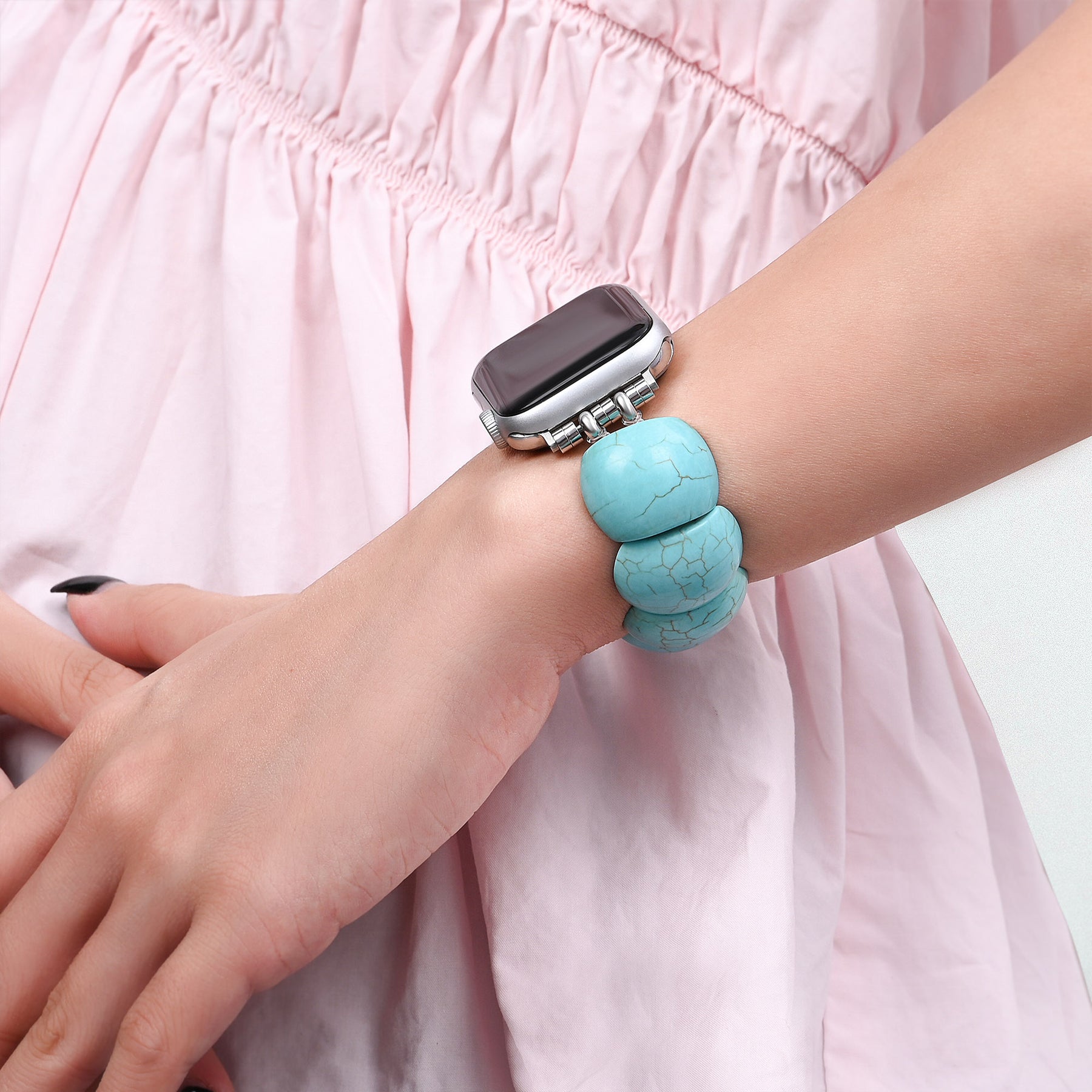 Bracelet extensible Rose Harmony Apple Watch