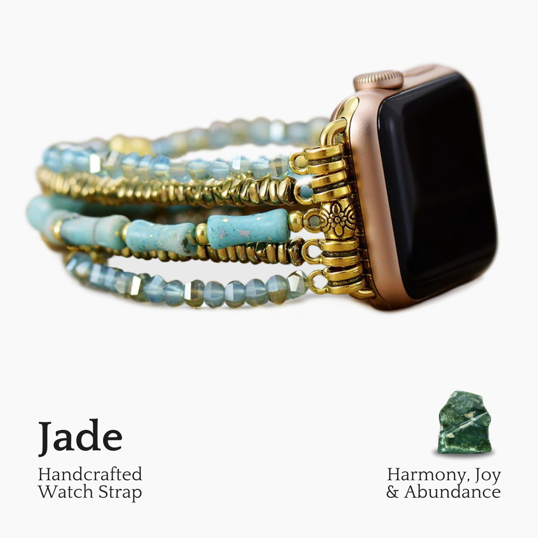 Bracelet extensible Jade Glimmer pour Apple Watch