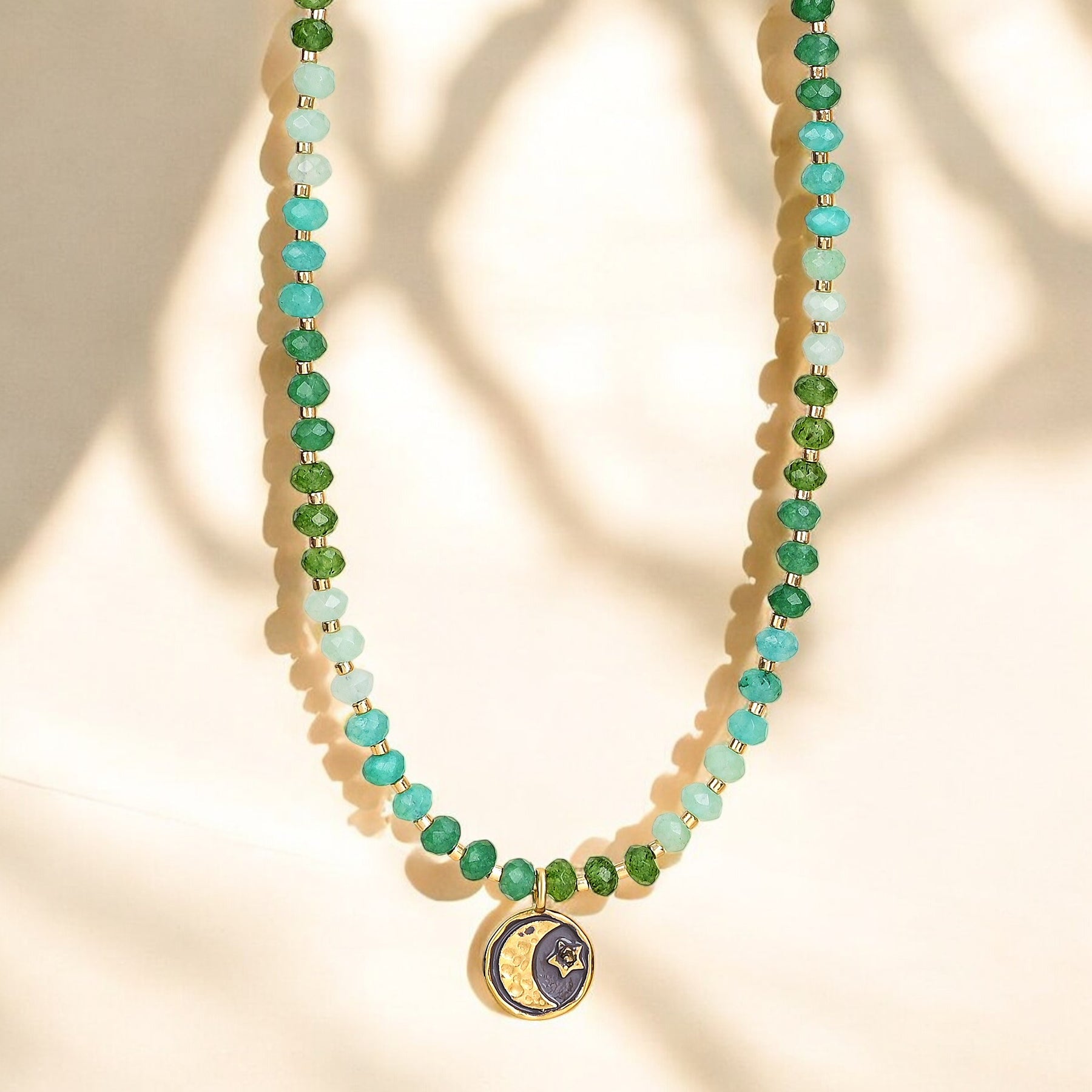 Collier en jade Rêve Lunaire