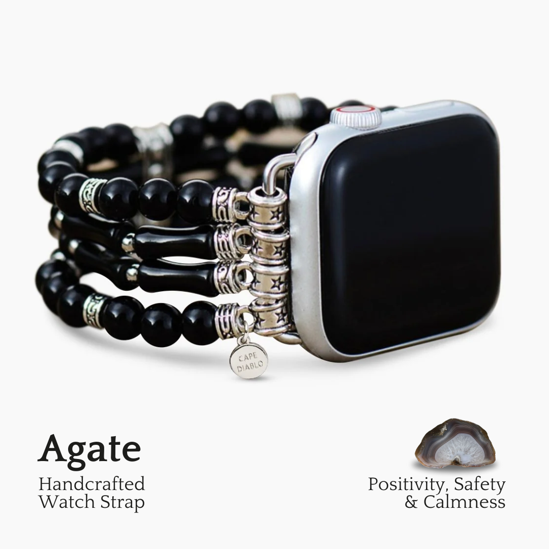 Bracelet extensible Moonlight Agate pour Apple Watch
