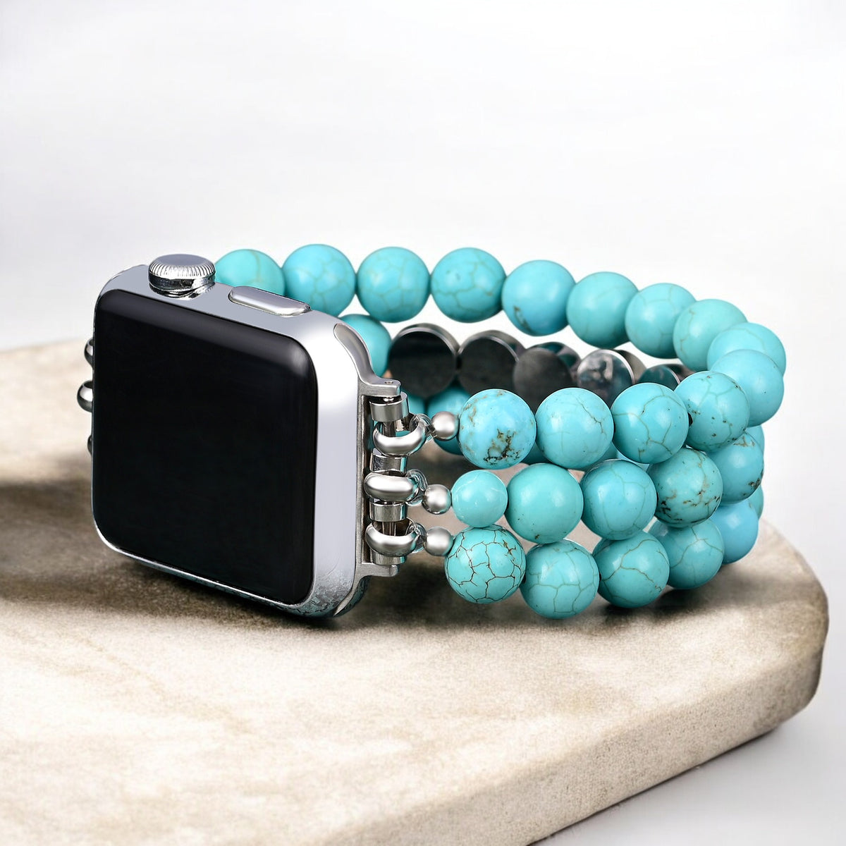 Bracelet Apple Watch Inspiration Esprit Turquoise