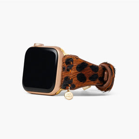 Bracelet Apple Watch en cuir marron Panthera