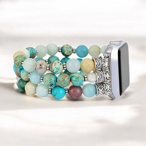 Bracelet de montre Amazon Blue Ocean Stretch
