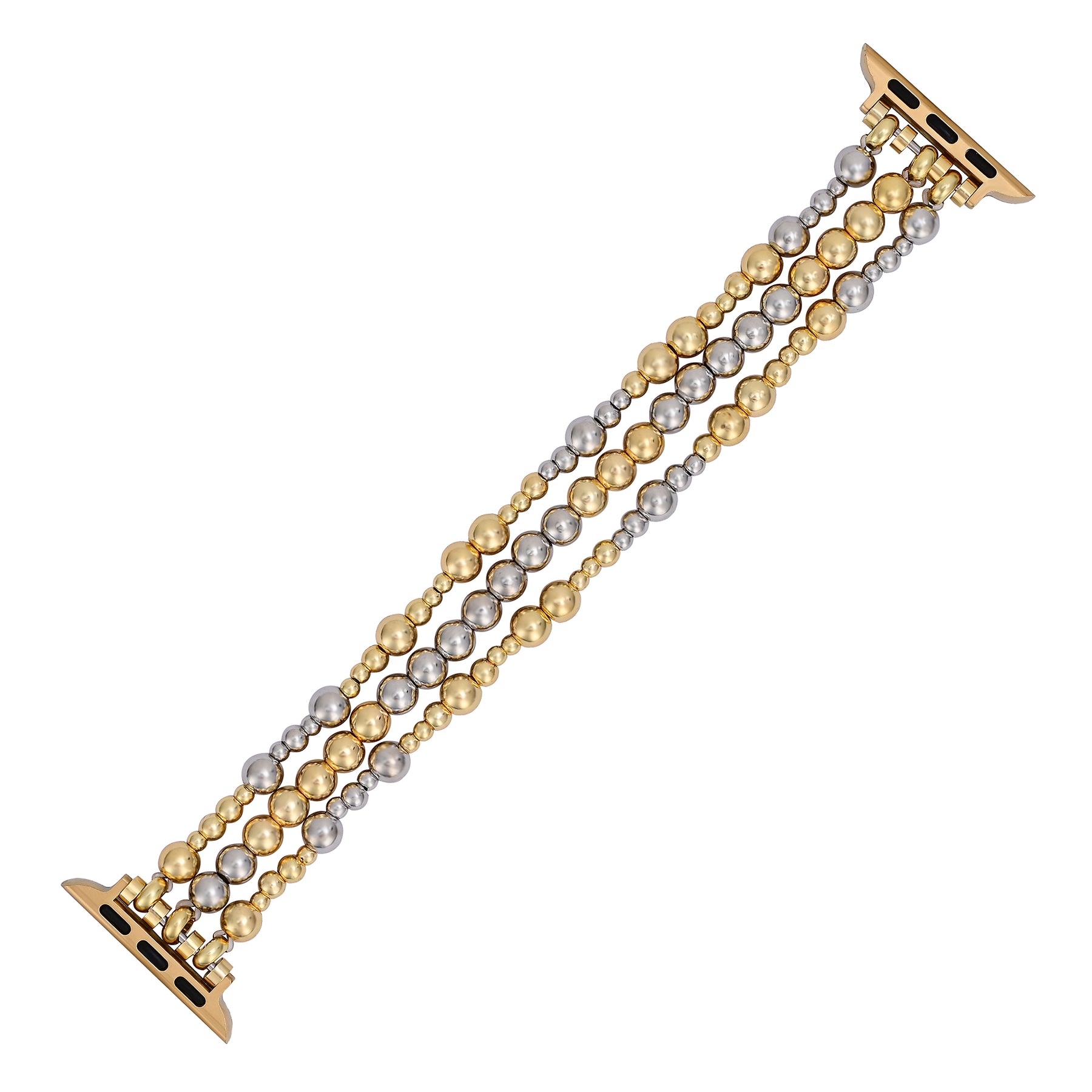 Bracelet extensible Apple Watch en or sterling