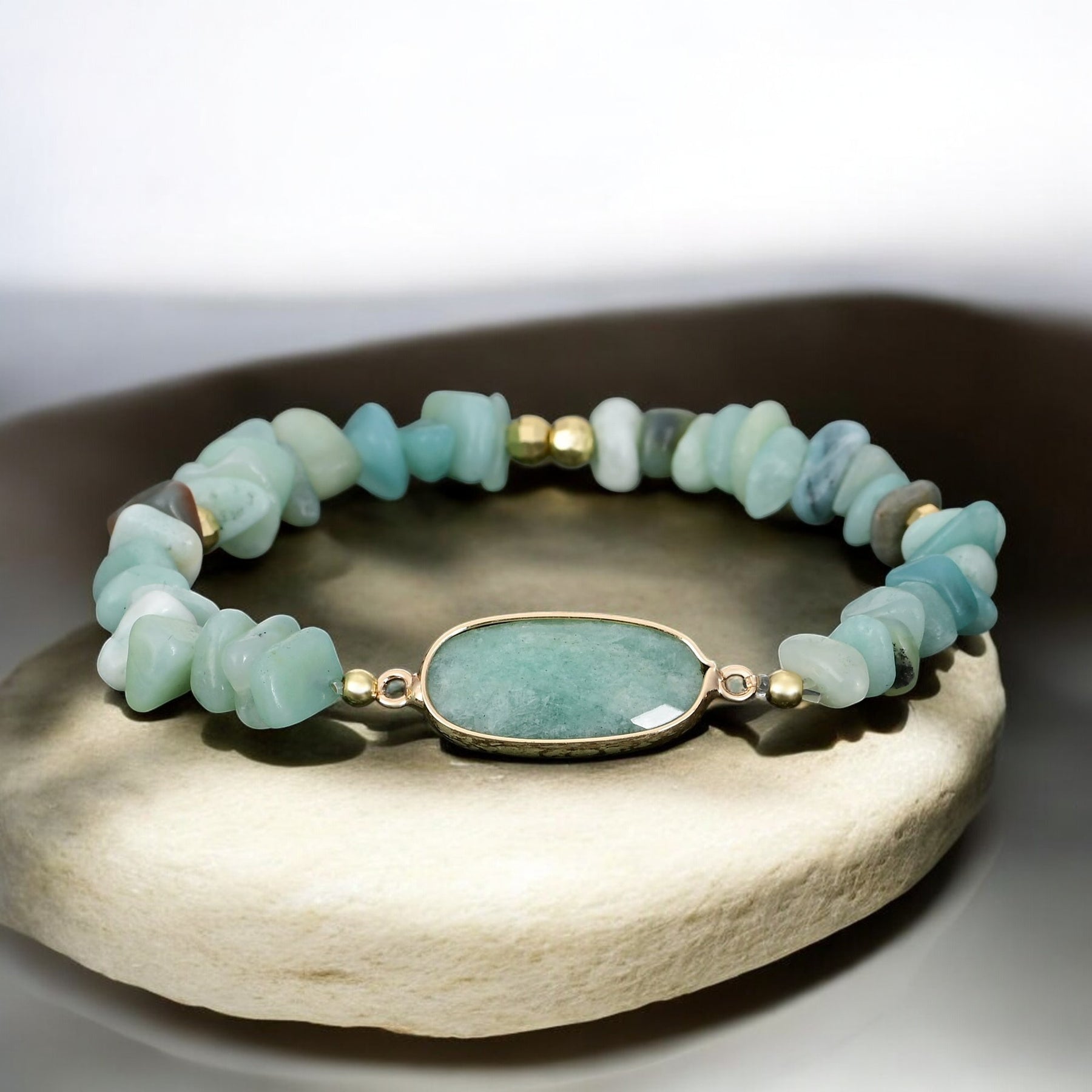 Bracelet en Amazonite Seabreeze