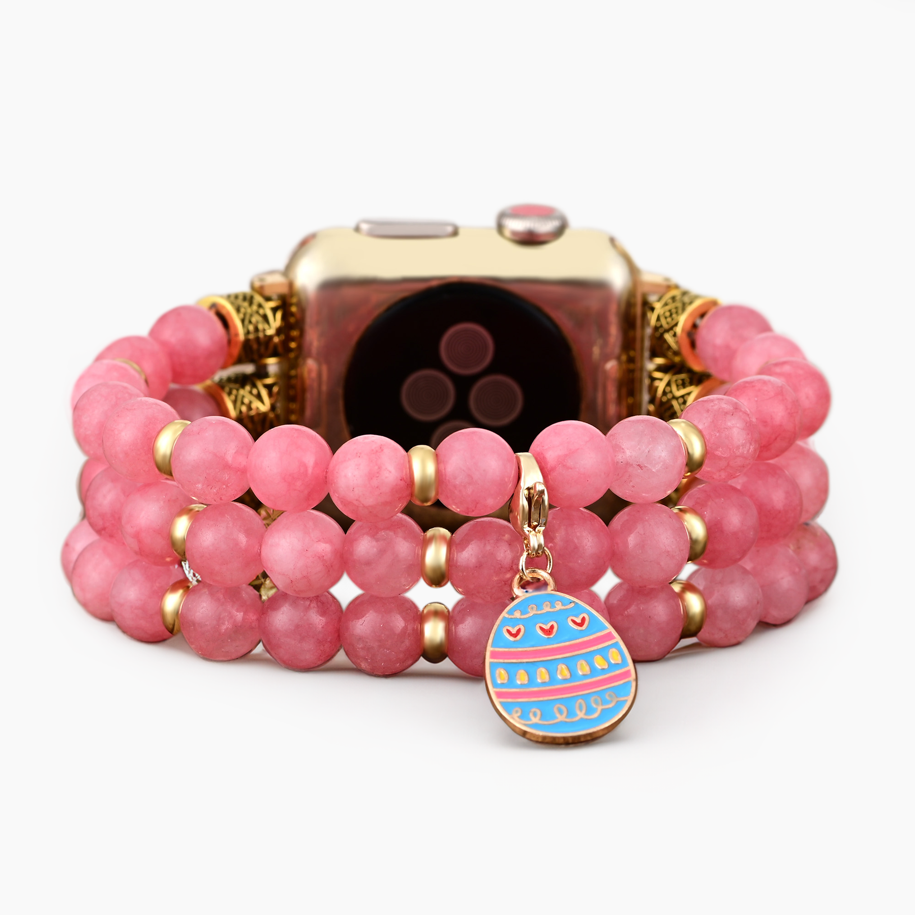 Bracelet Apple Watch extensible à fleurs de cerisier