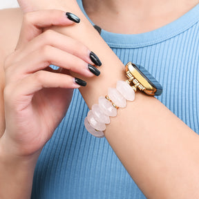 Bracelet extensible en quartz Loving pour Apple Watch