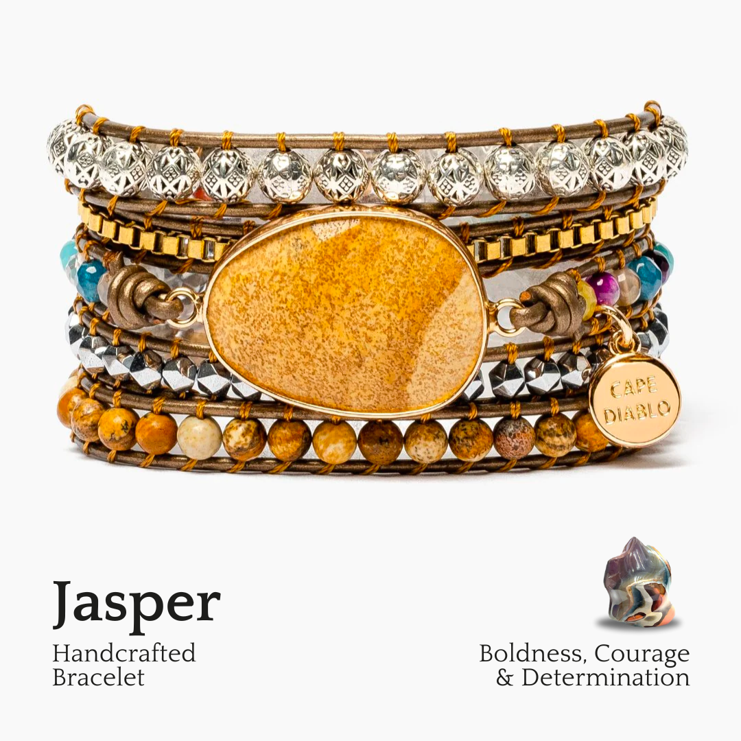 Bracelet enveloppant d'énergie de guérison de la Terre