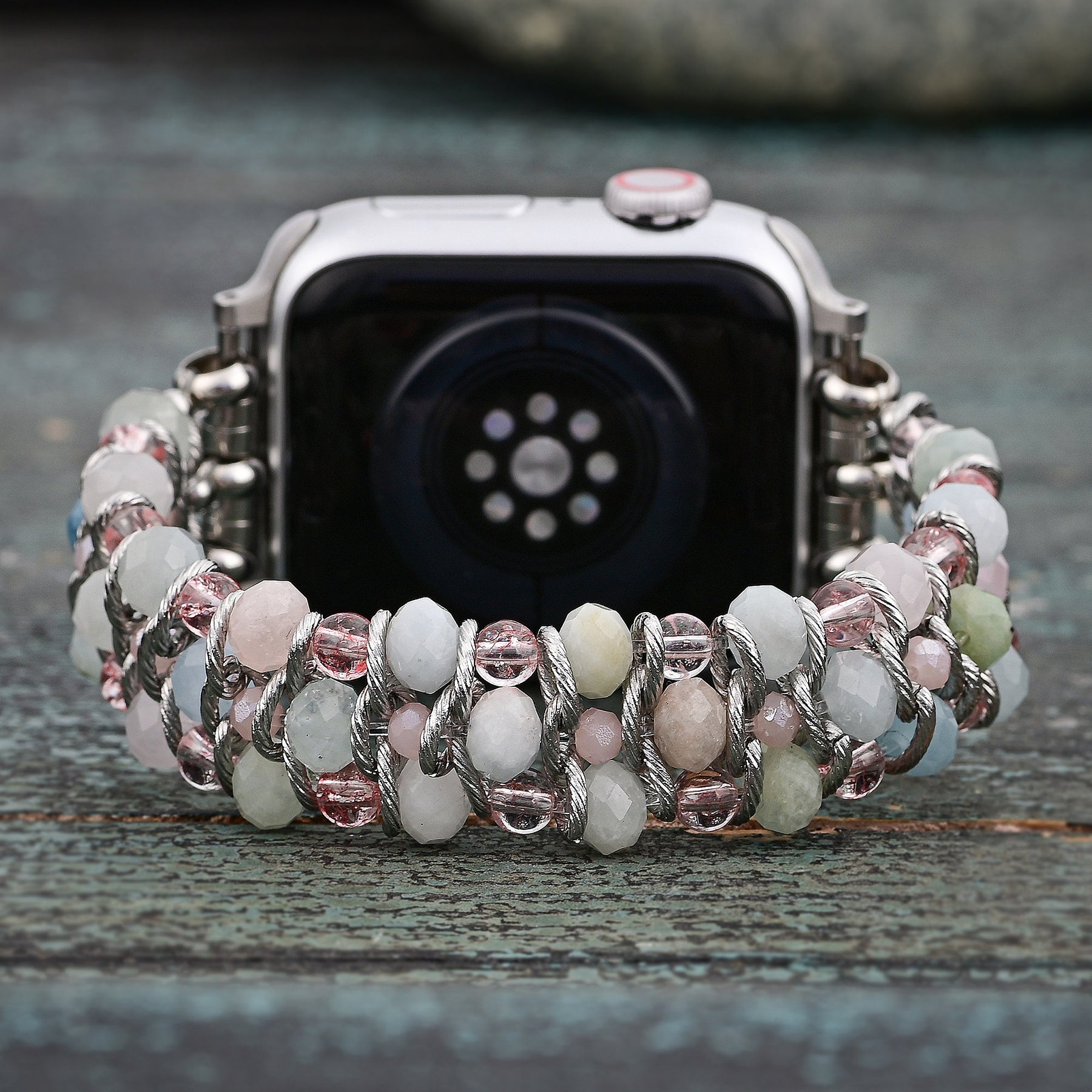 Bracelet tressé Apple Watch Moonkissed Astral Glow