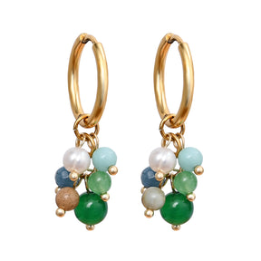 Boucles d'oreilles Jade Harmony