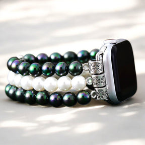 Bracelet extensible Galaxy Pearl pour Apple Watch