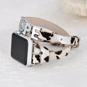 Bracelet Apple Watch en cuir Hope Safari