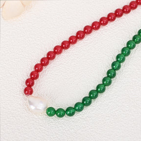 Collier de perles de Noël Winterberry