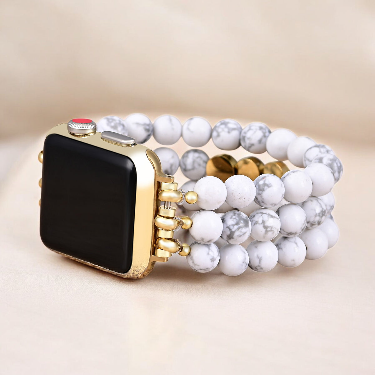 Bracelet Apple Watch Howlite Peace Inspiration