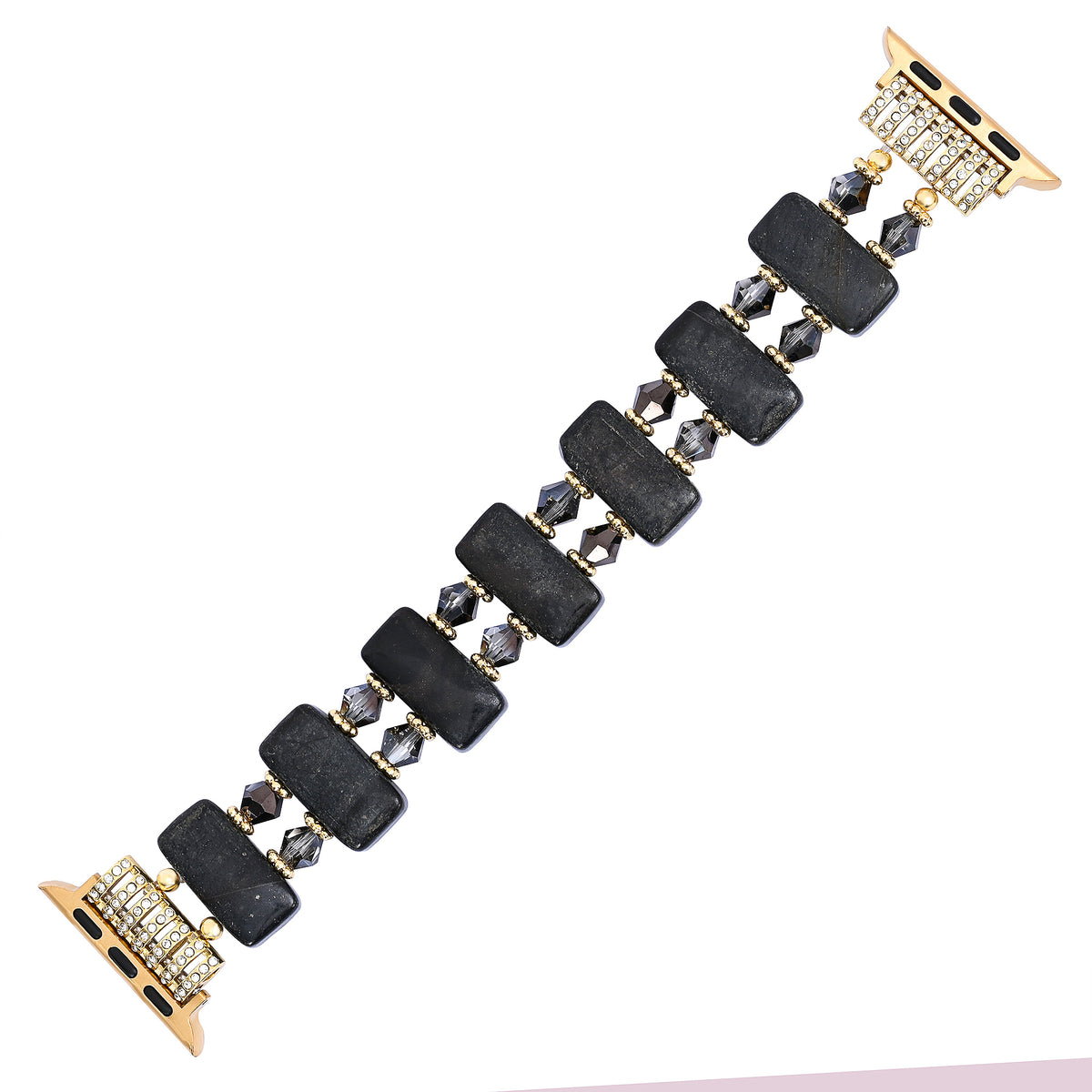 Bracelet extensible Obsidian Muse Apple Watch