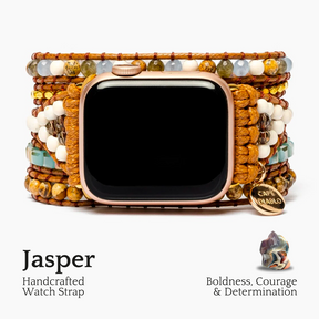Bracelet Apple Watch Blue Earth Jasper