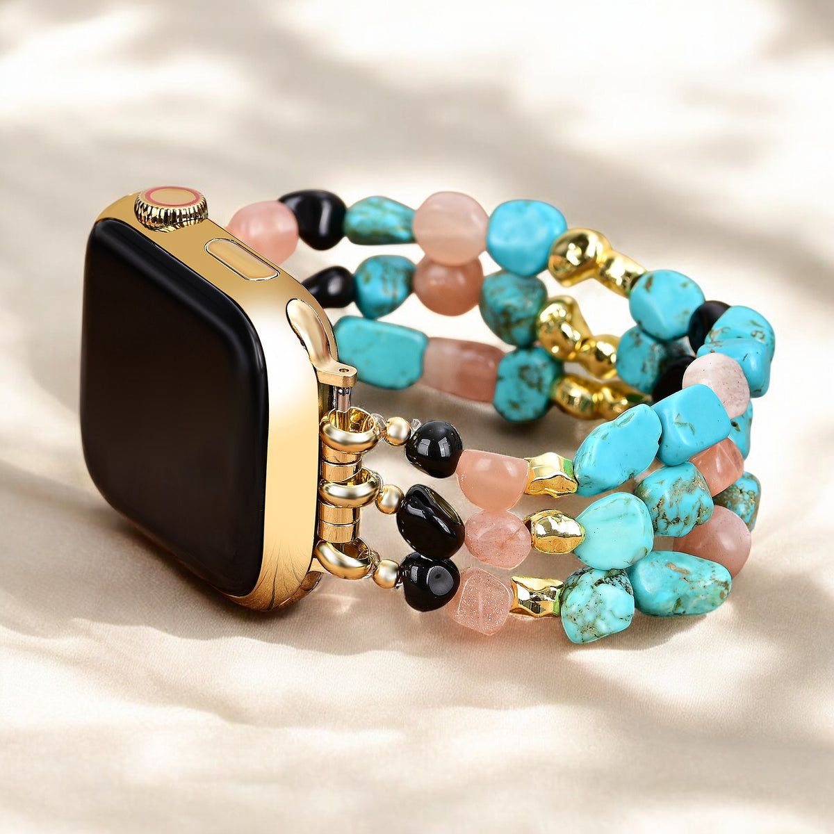 Bracelet extensible Desert Oasis Stone Apple Watch
