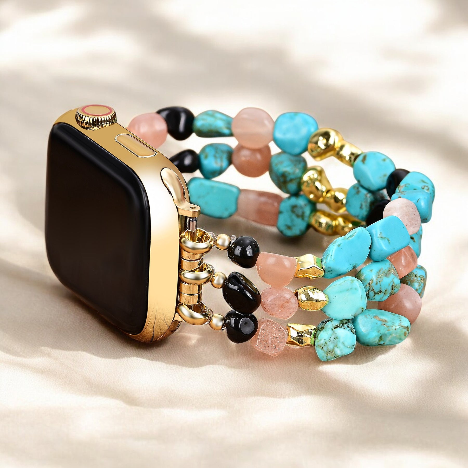 Bracelet extensible Desert Oasis Stone Apple Watch