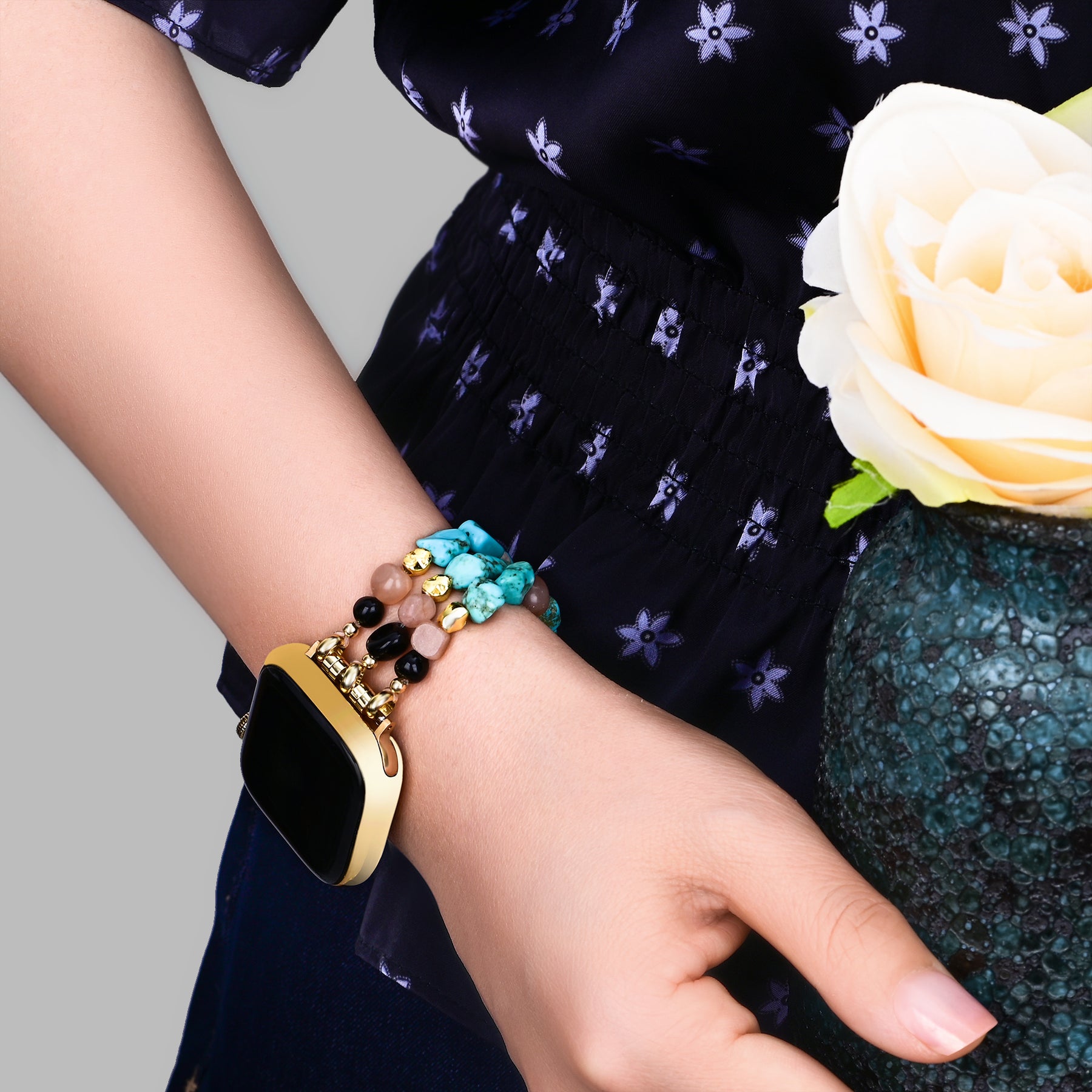 Bracelet extensible Desert Oasis Stone Apple Watch