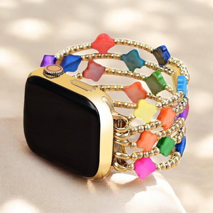 Bracelet extensible Chakra Clover Apple Watch