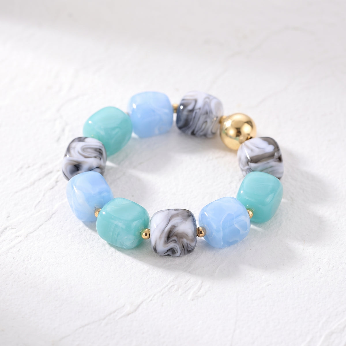 Bracelet épais multicolore Ocean Mist