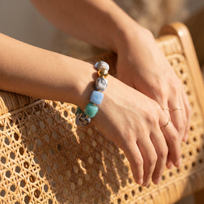 Bracelet épais multicolore Ocean Mist