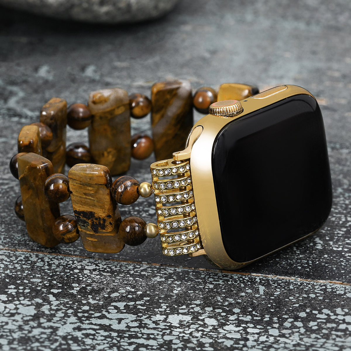 Bracelet Apple Watch Golden Tiger Strength