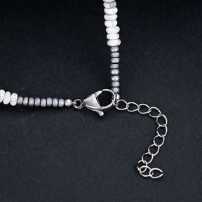 Collier Océan Hématite Homme