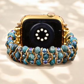 Bracelet tressé Crystal Shores pour Apple Watch