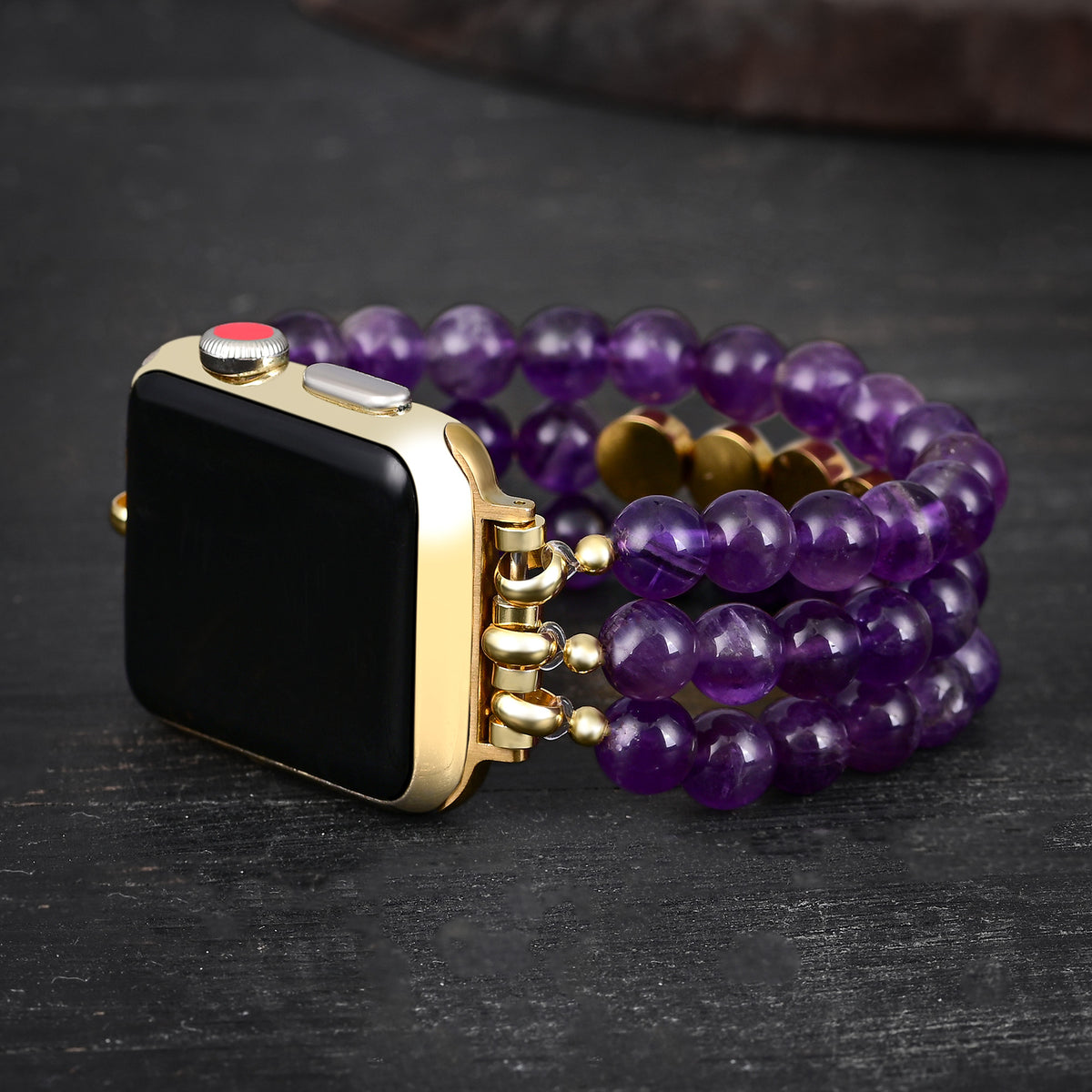 Bracelet Apple Watch Inspiration Amethyst Trust