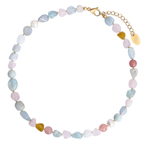 Collier Sérénité Aqua Rose