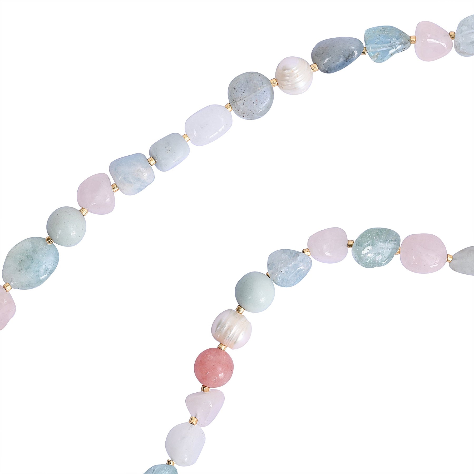 Collier Sérénité Aqua Rose