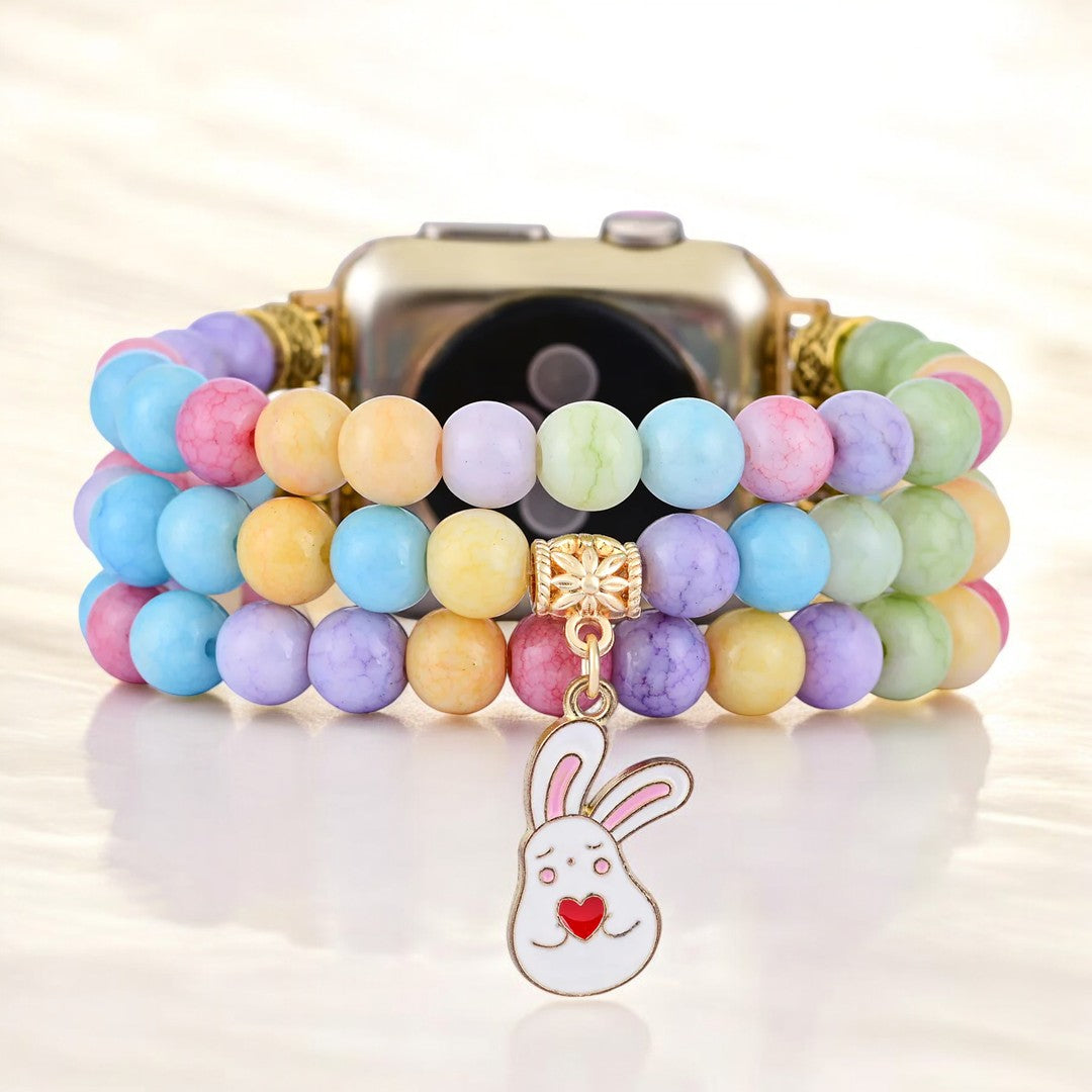 Bracelet extensible Pastel Paradise pour Apple Watch